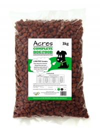 Acres Complete Dog Food - 3kg Bag