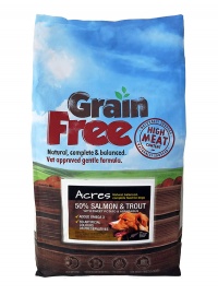 Acres Grain-Free Complete Dog Food with Salmon & Trout 12kg Bag