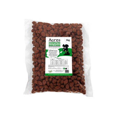 Acres Complete Dog Food 1kg bag